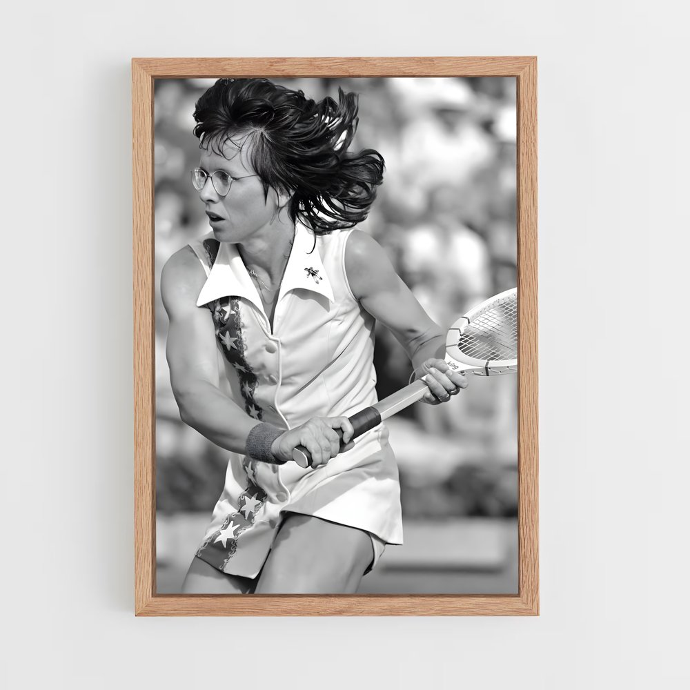 Poster Billie de jean – affiche Tennis (vue 4)